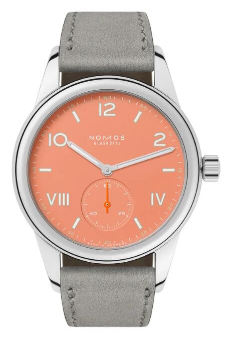 NOMOS GLASHUTTE Club Campus Cream Coral 714 Replica Watch